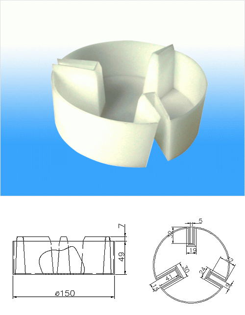 round oil trap